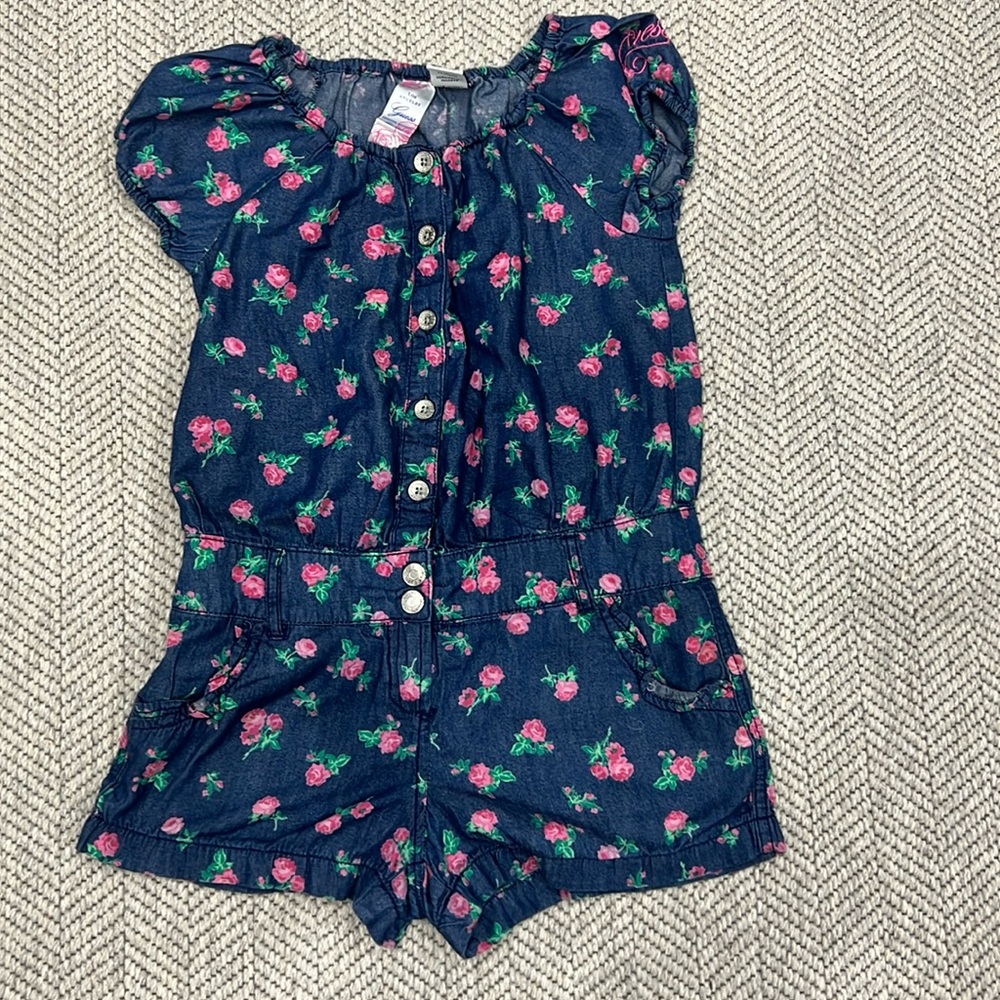 Guess shorts romper